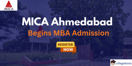 MICA Ahmedabad Begins MBA Admission for Batch 2026 28